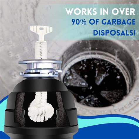 The FryOilSaver Co. B36c Garbage Disposal Brush Sturdy Grip Handle ...