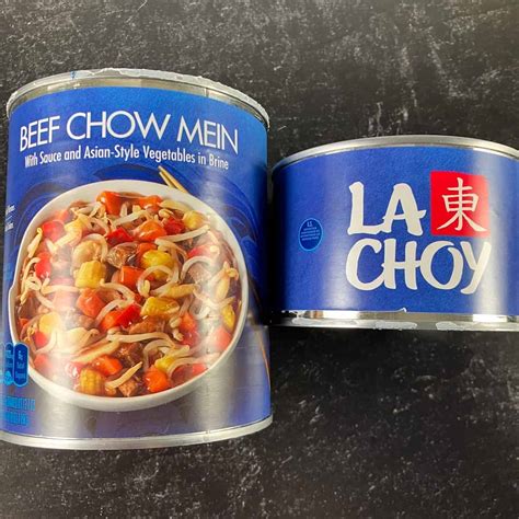 La Choy Chow Mein in a Can (Chicken or Beef) • Summer Yule Nutrition ...