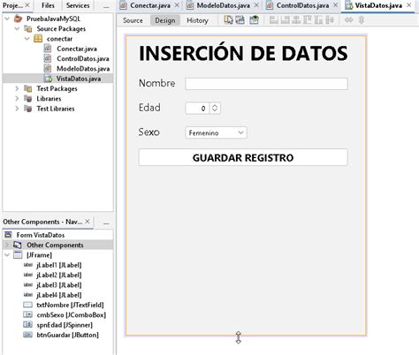 How to Connect JTable to MySQL 的图像结果