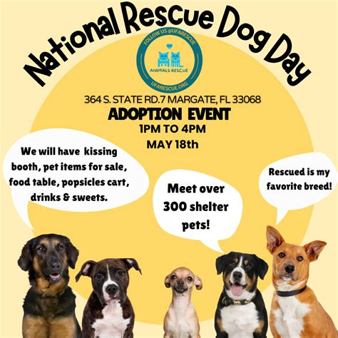National Rescue Dog Day | UFAR Animals Rescue