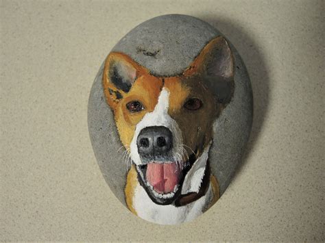 Rock Painting Dogs 的图像结果