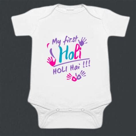 Custom Holi T-shirts for Kids & Family - Happy Holi Print Shirt