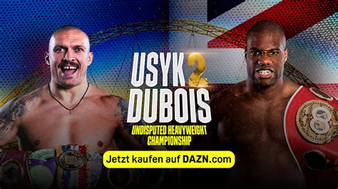 Boxen live sehen: Usyk vs. Dubois im TV und LIVE-STREAM | DAZN News DE