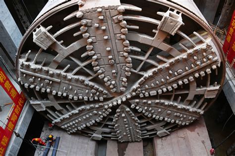 Photos Chine : fin du percement d'un tunnel à Hangzhou — Chine Informations