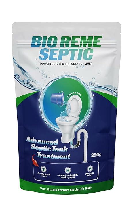 Bio Reme Septic Tank Cleaning Powder – Reduces Sludge, Removes Odor ...