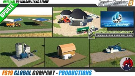 FS19 GLOBAL COMPANY PACK - FS 19 Packs Mod Download