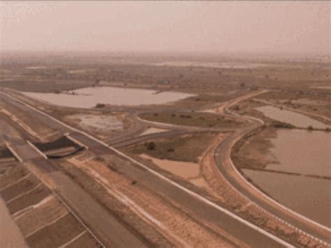 Dholera-Ahmedabad Expressway built with Pirana waste Reach Dholera in ...