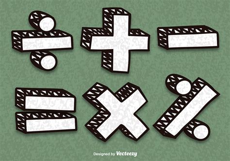 Vector Math Symbols 105024 Vector Art at Vecteezy