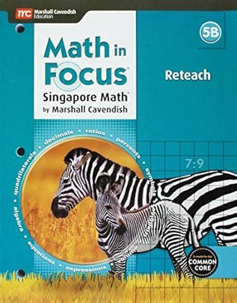 Buy Math in Focus Reteach Blackline Master B Grade 5 (Hmh Math in Focus ...