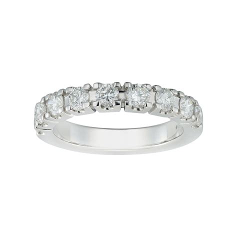 Customizable Diamond Half Eternity Ring For Sale at 1stDibs
