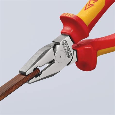 02 06 225 Knipex | Knipex Combination Pliers, 235 mm Overall, Straight ...