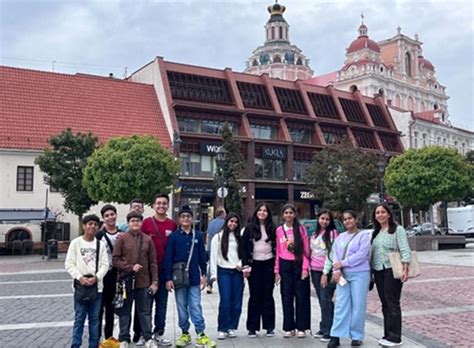 International-Cultural Exchange: St Marks Sr Sec Public School Meera Bagh