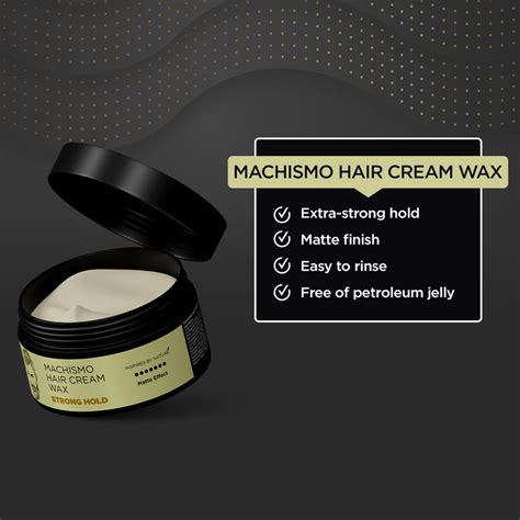Hair Cream Wax For Men |Machismo | The Man Company