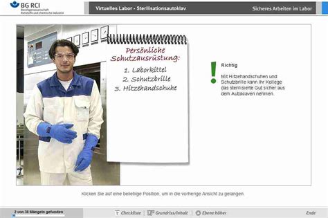 Sicheres Arbeiten im Labor - Mediainprevention (en)