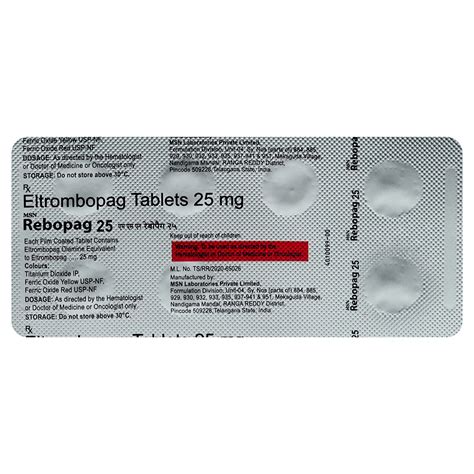 Rebopag 25 mg Tablet | Uses, Side Effects, Price | Apollo Pharmacy