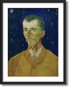 ArtCentral Portrait of Eugene Boch, 1888 Painting By Vincent Van Gogh ...