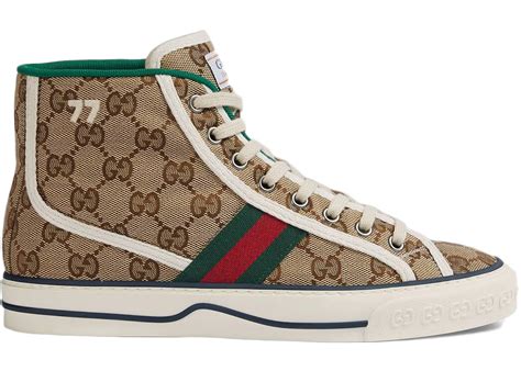 Gucci Tennis 1977 High Top Gg (Women's) Price in India | Culture Circle