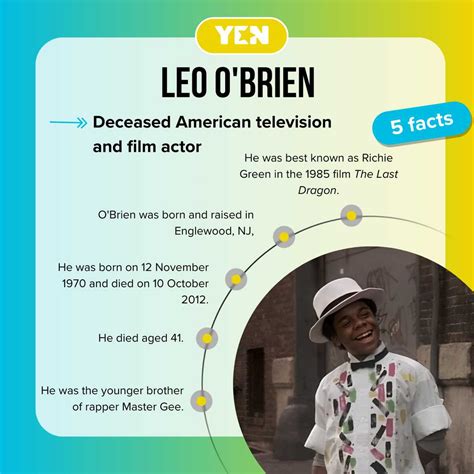 Leo O'Brien: The untold story of the actor's life and death - YEN.COM.GH