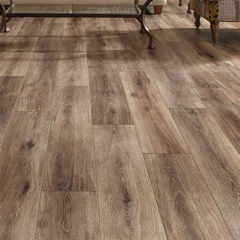 Mannington Restoration™ Wide Plank 8" x 51" x 12mm Laminate in Brushed ...