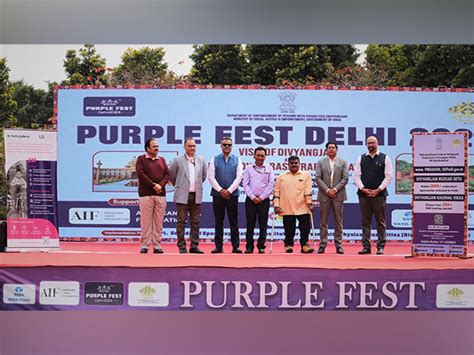 American India Foundation and GoI Celebrate the 'Purple Fest' - an ...