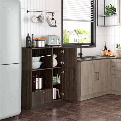 Buy HIFIT Buffet Cabinet, Kitchen Storage Cabinet, Microwave Cabinet ...