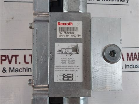 Rexroth R414000786 Pneumatic Valve 24V Dc 4-20Ma – Aeliya Marine Tech®