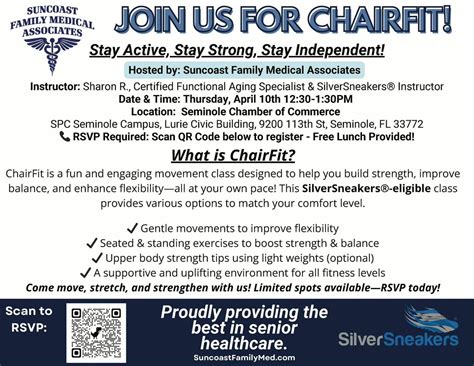 ChairFit: Stay Active & Strong with Suncoast Family Medical Associates ...