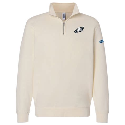 Eagles Midweight Quarter-Zip Pullover-JMS049
