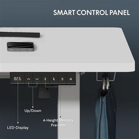 FLEXISPOT One-Piece Electric Standing Desk, 55 x 28 India | Ubuy