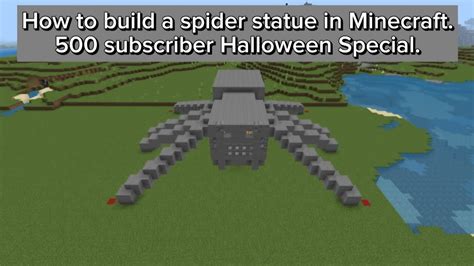 Image result for Minecraft Spider Statue Tutorial