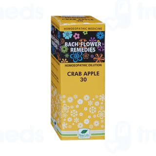 New Life Bach Flower Crab Apple 30 Dilution 30 Ml - Uses, Side Effects ...