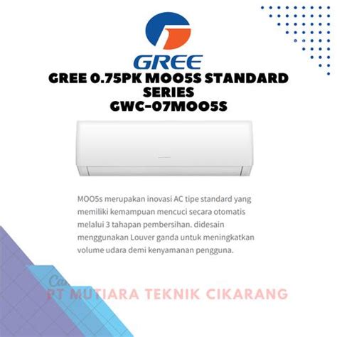 Jual AC GREE 0.75PK GWC-07MOO5S STANDARD SERIES - Kab. Bekasi ...