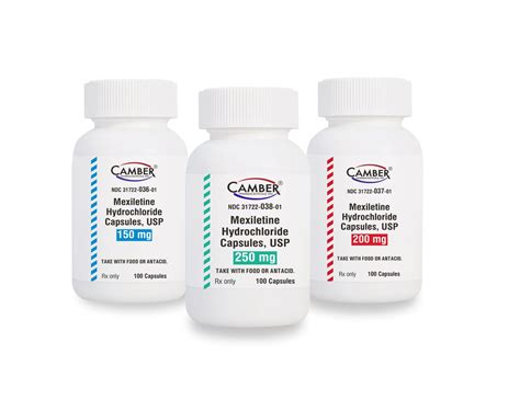 Camber Pharmaceuticals Launches Generic Mexitil® - Camber Pharmaceuticals