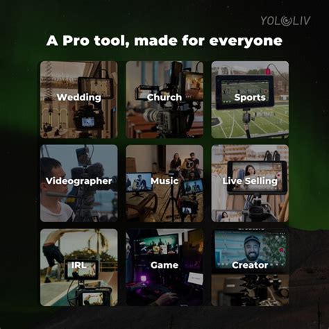 Yololiv Yolobox Mini Ultra-Portable All-In-One Smart Live Streaming ...