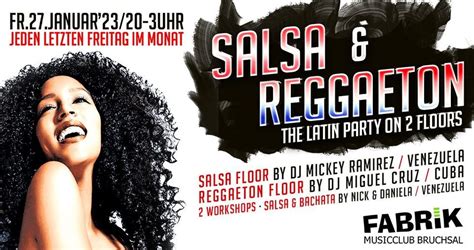 Salsa & Reggaeton · The Latin Party On 2 Floors, Musicclub Fabrik ...