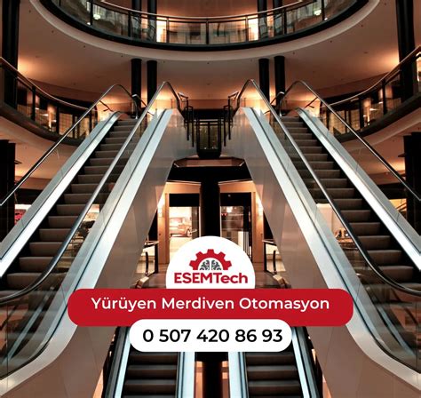 Yürüyen Merdiven Otomasyon | ESEMTech | Makine Tasarım ve Otomasyon ...