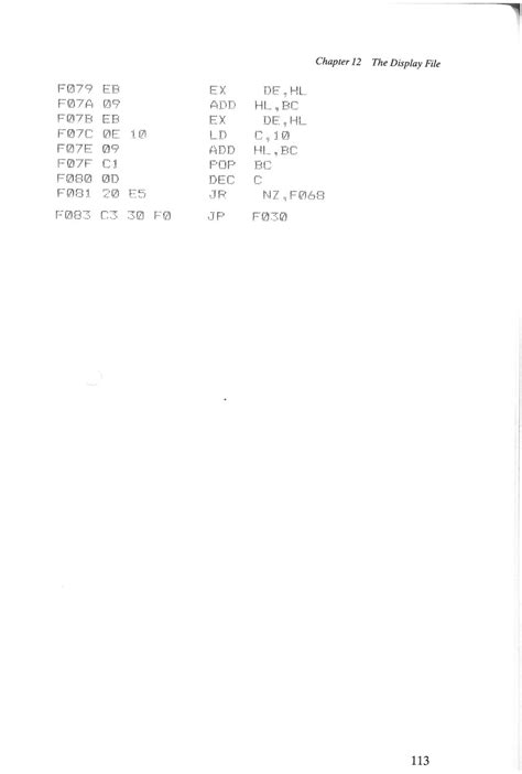Image result for ZX Spectrum Machine Code