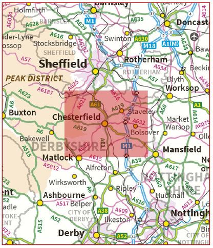 Image result for Chesterfield Post Office Postcode