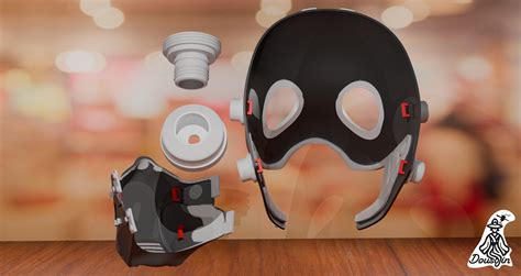 👗 Reaper's Echo - Riyo FullMask (Gachiakuta)・ STL File for 3D printing ...