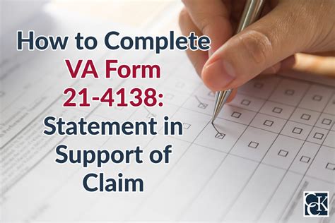 How Do You Write A Va Form 21 4138 at Tamara Wilson blog