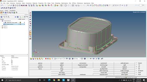 Image result for Meshing Cylinder Rod Using HyperMesh