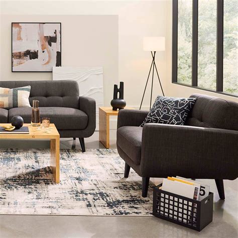 Crosby St. Black Tripod Floor Lamp with White Fabric Drum Shade, 59"