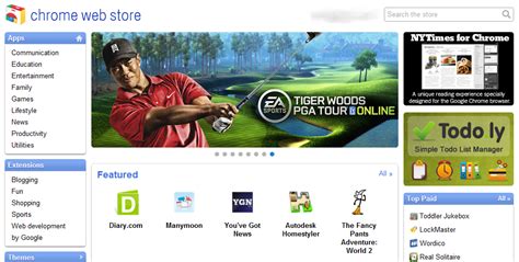 Using the Chrome Web Store 的图像结果