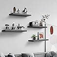 RIBAVARY® Wooden Wall Mounted Floating Shelves, Wall Rack Shelves for ...