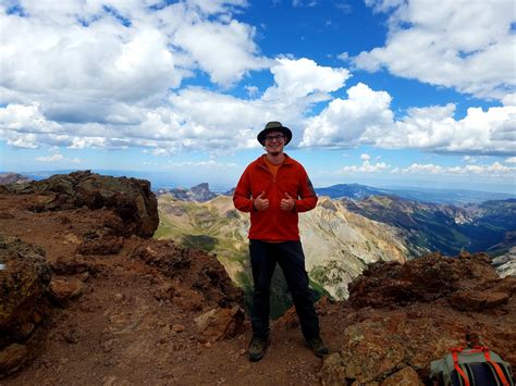 This guy from the low elevations of southeastern USA finally made it up ...