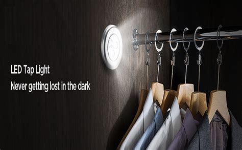 Buy MAPPERZ Plastic Led Battery-Powered Wireless Night Light Stick Tap ...