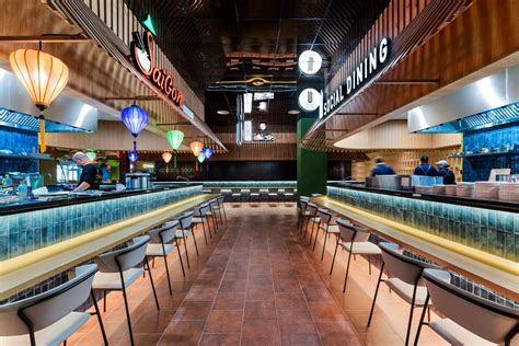 800-seat food hall huna opens in Abu Dhabi's Yas Mall - Caterer Middle East