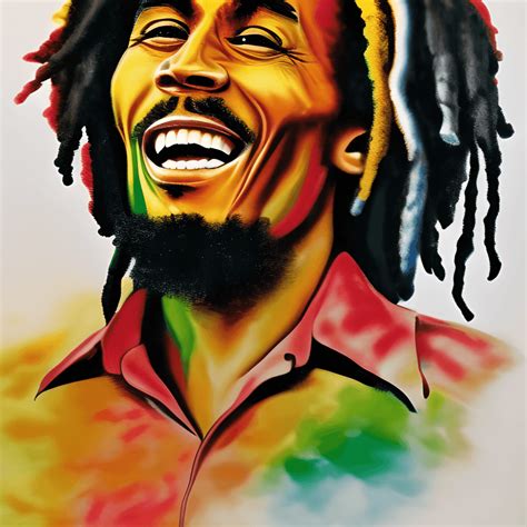 Bob Marley Colors Background