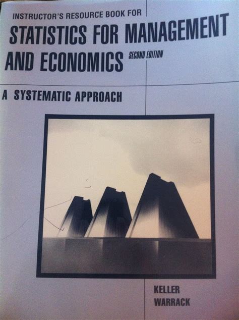 Instructor's Resource Book for Statistics for Management and Economics ...