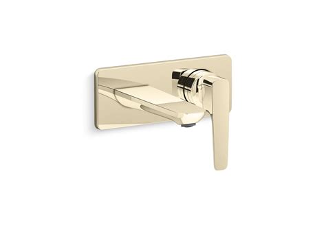 Buy Aleo+ Wall-mount bathroom sink faucet trim, 9.0 lpm K-5684IN-4ND-BL ...